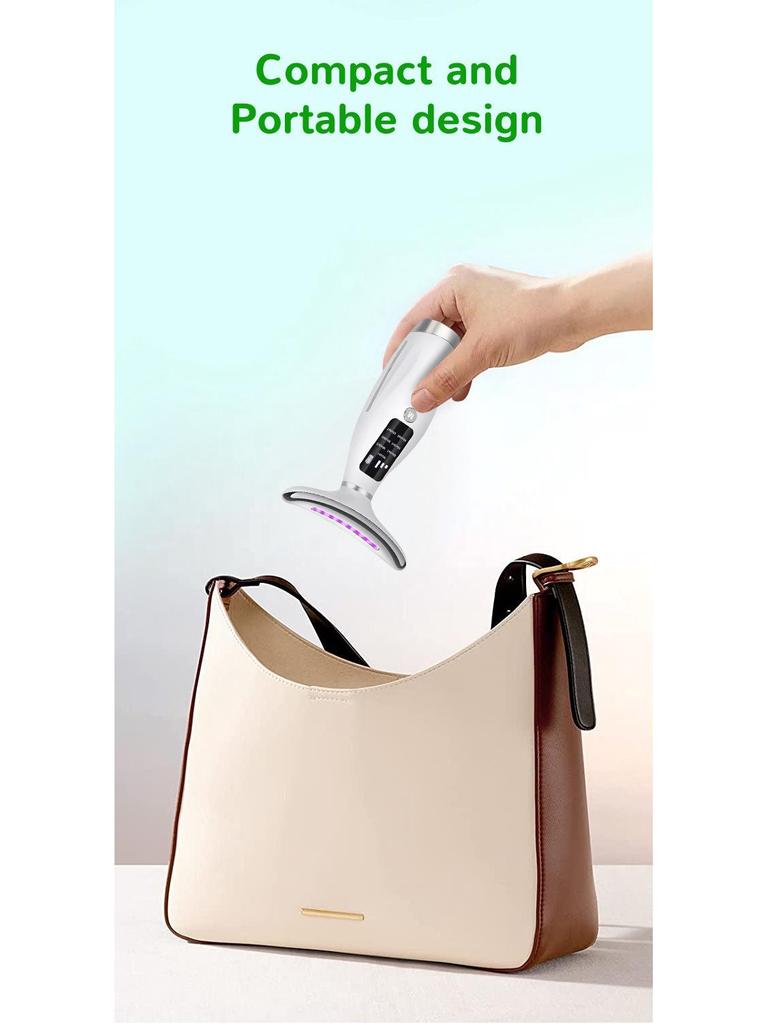 7-Farben-Licht Schönheits-Halsgerät: Strafft und hebt das Gesicht, mindert Halsfalten, Multifunktionsmassagegerät für Hals & Schultern.