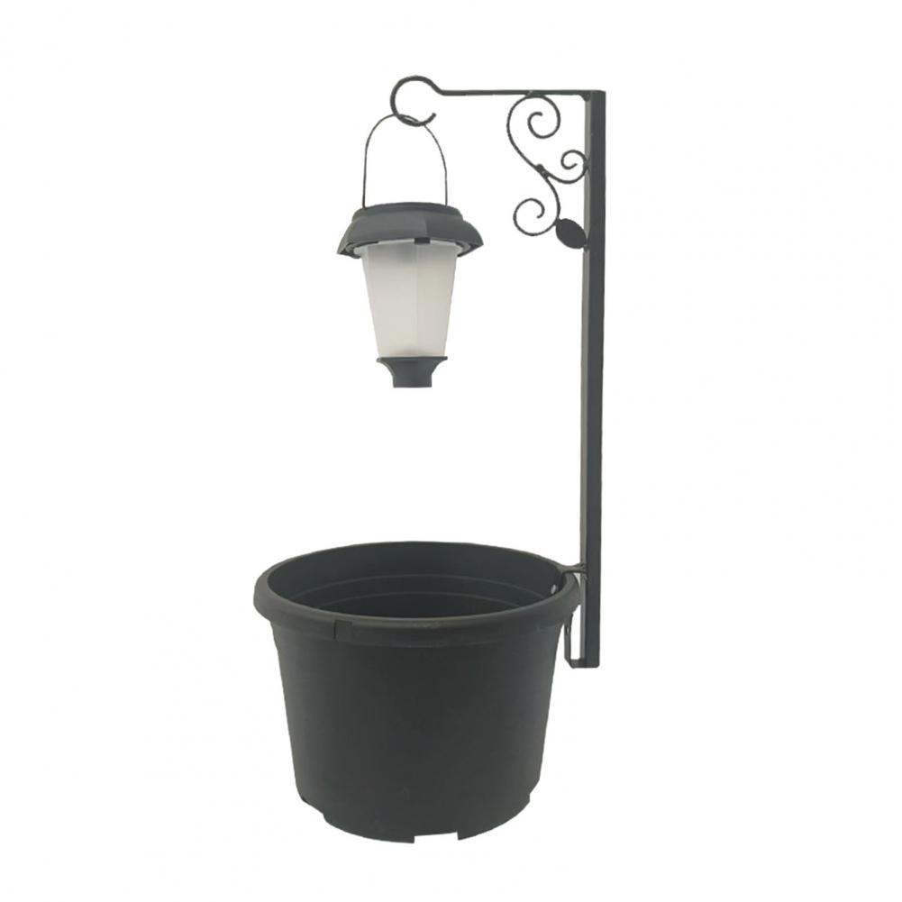 Decorative Solar Garden Light Solar Lamp Post with Planter Waterproof Solar Outdoor Light Decorative Garden Yard for Patio