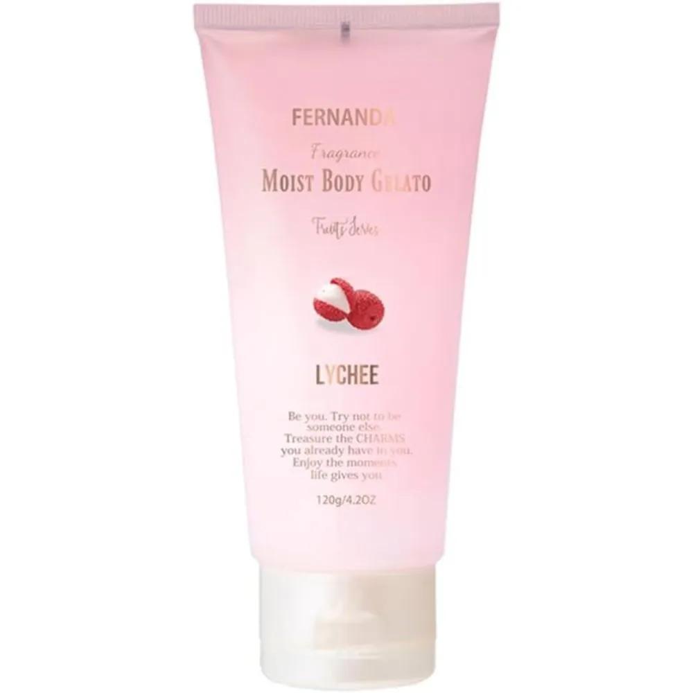 Гель-мороженое для тела Fernanda Fragrance Moisture Body Gelato Личи 120 г Набор из 3 шт.