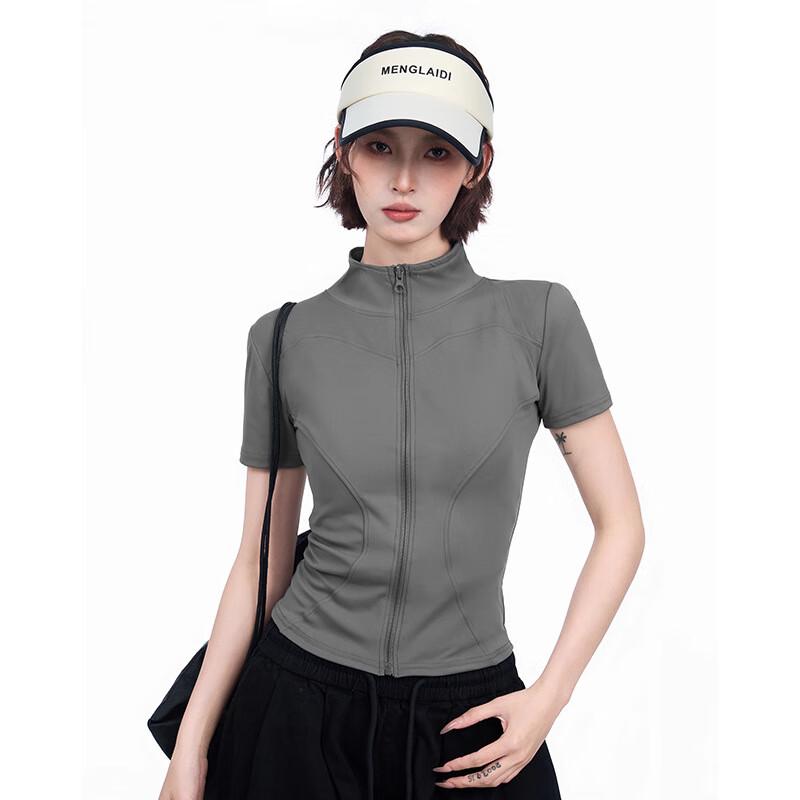 OEING Women's Yoga Sport Short Sleeve Top