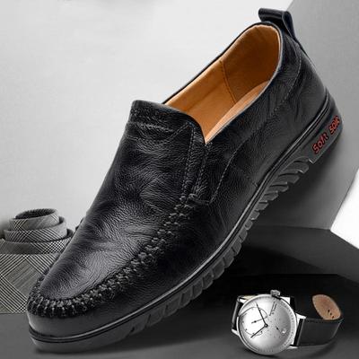 37-47 Large Size Leather Mens Loafers Shoes Casual Shoes Leather Mens Loafers