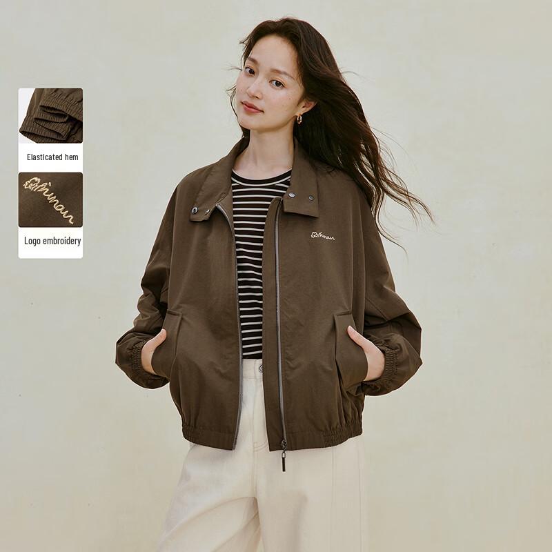 INMAN Women s Vintage Embroidered Lapel Jacket L