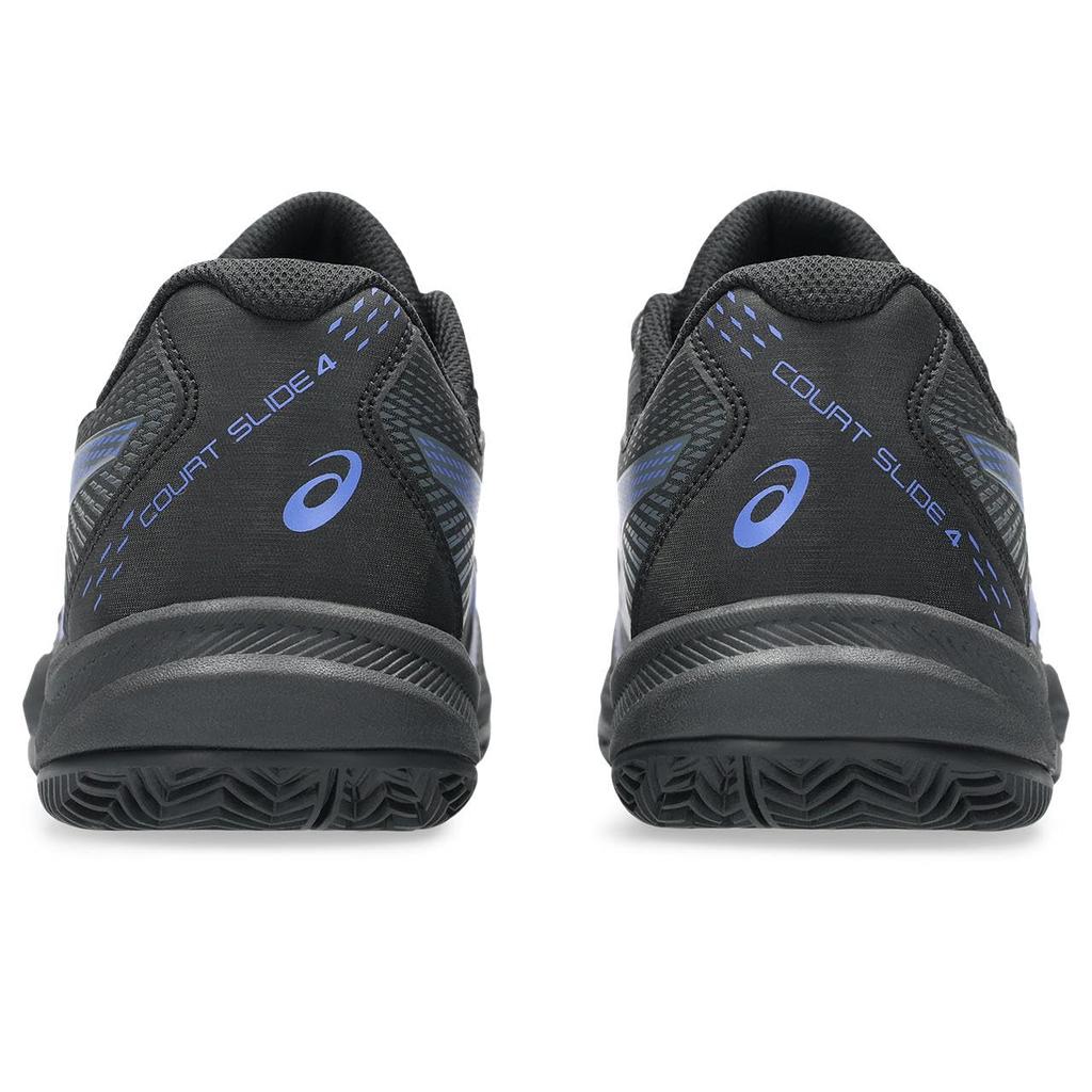 ASICS COURT SLIDE 4 Tennis Shoes Size 2E Size 001 CLAY/OC (1041A491), Men's, 26.0 cm, (Black/Dark Cobalt),
