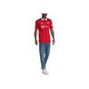 Adidas Manchester United Fan Edition Football Short Sleeve T-Shirt Men Tops Red H13881