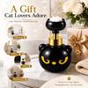 1-10PCS Cat Paw Print Foaming Soap Dispenser Refillable Black Kitten Hand Wash Bottle for Bathroom Countertop Halloween Decor