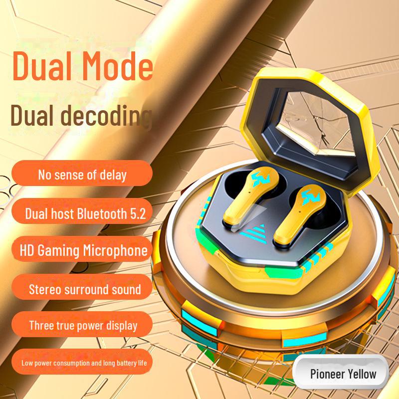 N35 Dual-Mode Bluetooth-Headset: Echt kabellos, Umschaltbare Musik- und Spielmodi, Lange Standby-Zeit, Chinesisch/Englisch