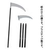 Halloween Costume for Grim Reaper Fancy Scythe Included [Suerba] Kids, Costume, Dress, Ghost, Devil, Cosplay, Kids, Events, (M (120-130CM))