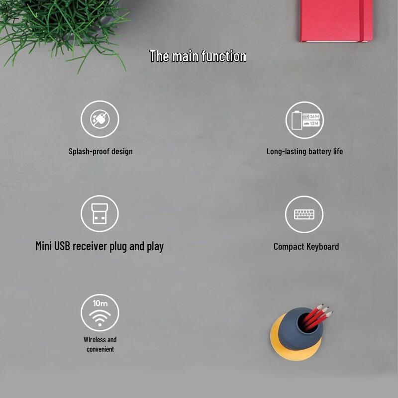 Logitech MK245 Nano Wireless Keyboard and Mouse Combo