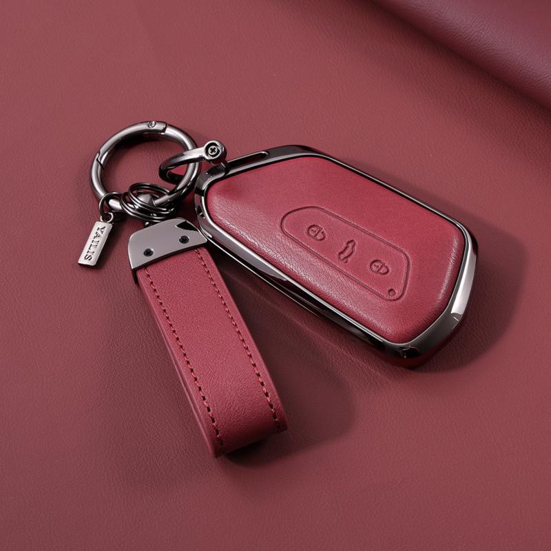 Compatible Volkswagen Key Case for Sagitar, Passat, CC, Magotan, Bora, T-Cross, Tayron, Lavida, Tiguan L.