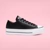 Sneakers Converse Schwarz / Schwarz / Weiß Chuck Taylor All Star Lift Ox