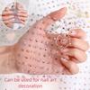 24Pcs/Set No-Repeat Nail Sticker Soft Embossed Decal Nail Art Sticker  for Nail Art Decoration