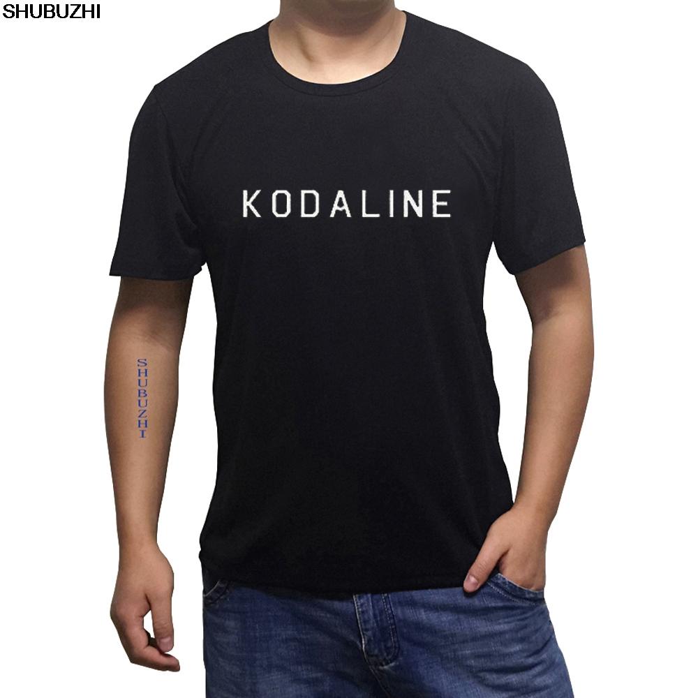 

KODALINE T Shirt MANY COLOURS ootd band tour uk men tshirt summer cotton teeshirt male tees sbz4310 4XL