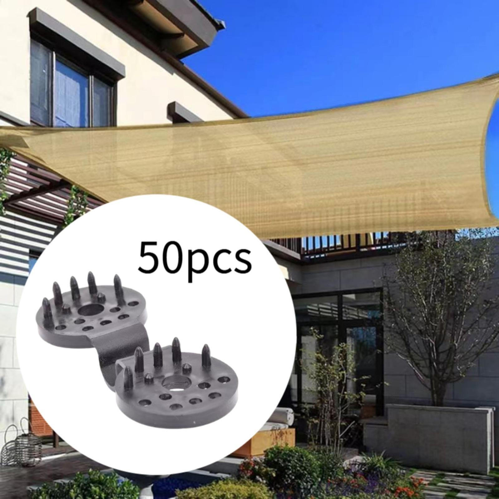 

50 шт. Зажимы-бабочки Зажим для садовой затеняющей сетки Ткань для крепления палаток для кемпинга