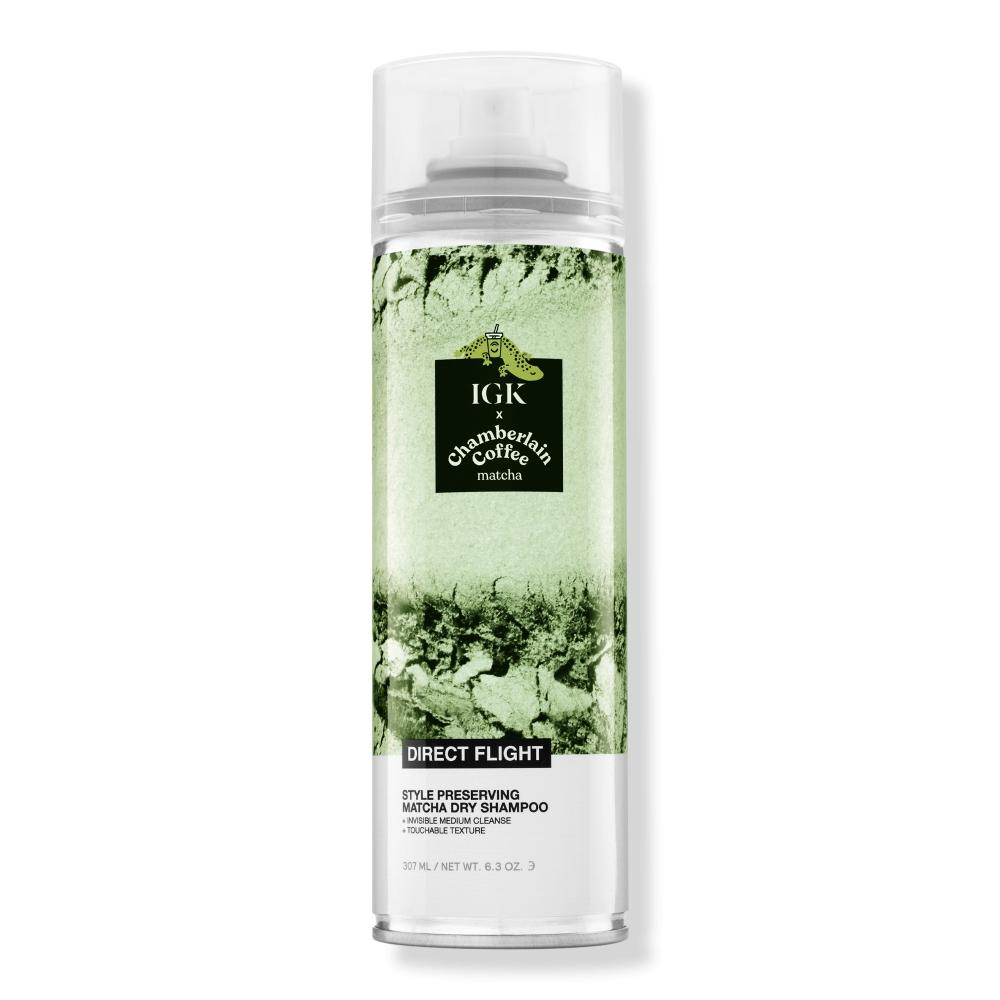 

IGK Limited Edition Direct Flight x Chamberlain Coffee Matcha Сухой шампунь, 6,3 унции
