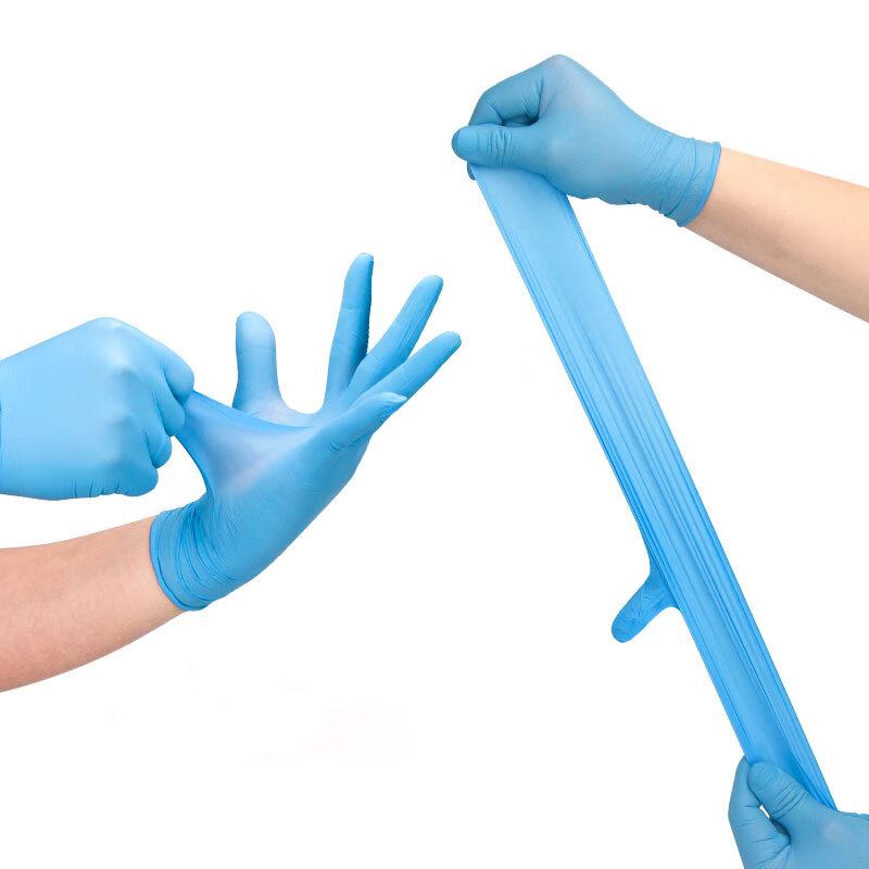 Durable Food-Grade Disposable Nitrile Gloves