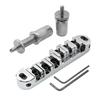 Musiclily Guitar Roller Bridge for Les Paul Electric Chrome 10.3mm LP/SG Guitar,
