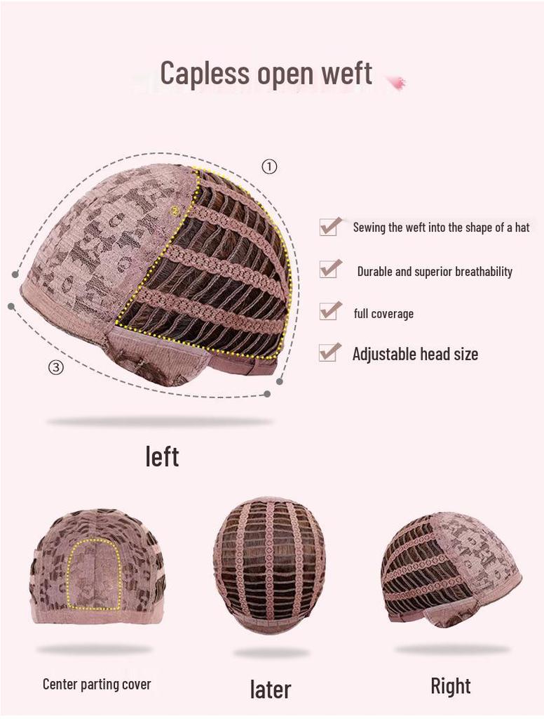 Perucă lungă dreaptă roșu zmeură pentru femei