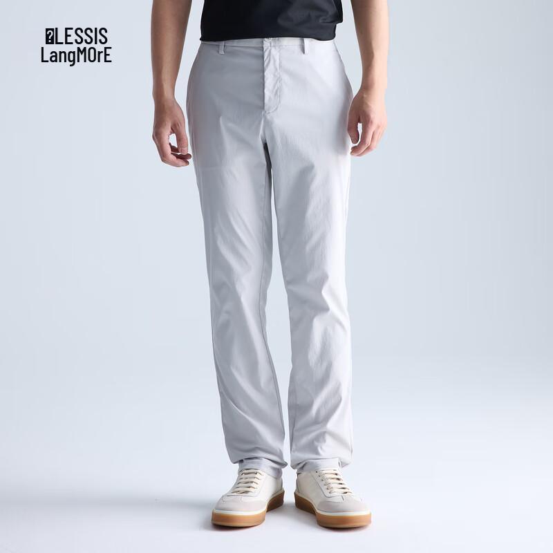 LILANZ Men's Air Textured Straight-Leg Casual Pants