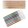 Crochet Set Sweater Needle Plastic Handle Fine Lace Knitting Carbonized Bamboo Crochets