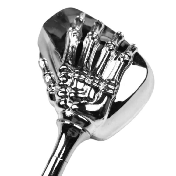 1 Pair Motorbike Rear View Scooters Modification Accessories Skeleton Hand Side Motorcycle Rearview