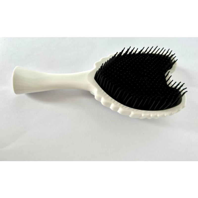 

Массажная щетка с воздушной подушкой «Крыло ангела» - Милая распутывающая щетка для волос для женщин, для сухого и влажного использования, Портативная стайлинговая щетка для гладких и объемных волос белый