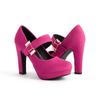 High heels are not tired of feet, single shoes for women, Xia Mary Jane, one word with thicksoled thick heels, women's shoes, highheeled sandals.