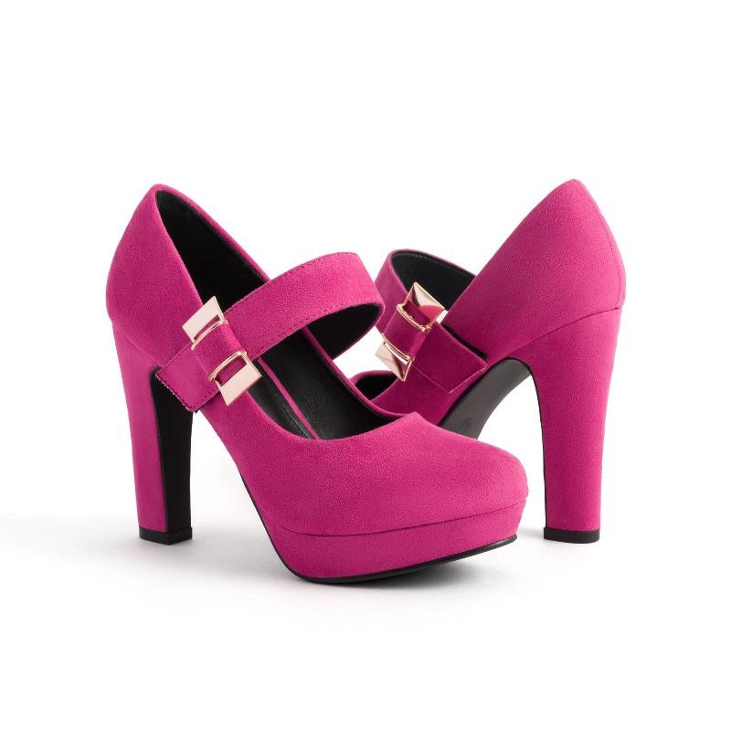 High heels are not tired of feet, single shoes for women, Xia Mary Jane, one word with thicksoled thick heels, women's shoes, highheeled sandals.