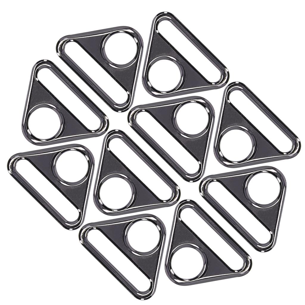 10Pcs Adjustable Buckle 38mm Adjustable Zinc Alloy Multi Purpose Lightweight Portable Luggage