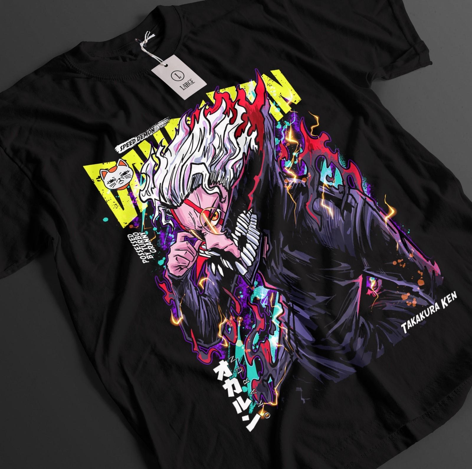 

Dandadan T-Shirt Mens Womens Tees Top Okarun Shirt Momo Seiko Ayase Top Aira Turbo Granny Unisex Tee 3XL