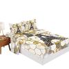Flower Landscape Mattress Four-Piece Children'S Bedding Digital Printing Mattress Protective Cover