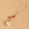 Anti-Lost Bag Pendant Lucky Cat Phone Lanyard Cute Phone Strap  Phone Decor