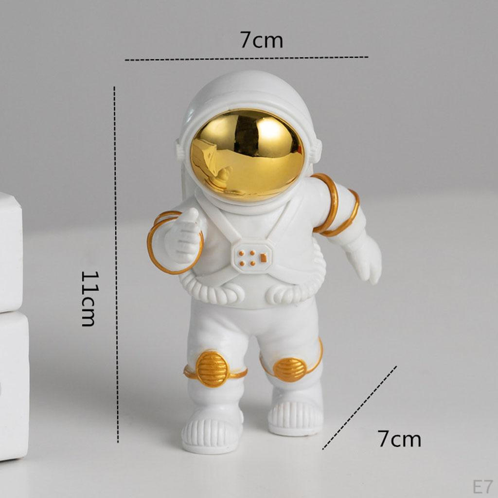Astronaut Resin Figurines - Space Explorer Sculptures for Home Decor