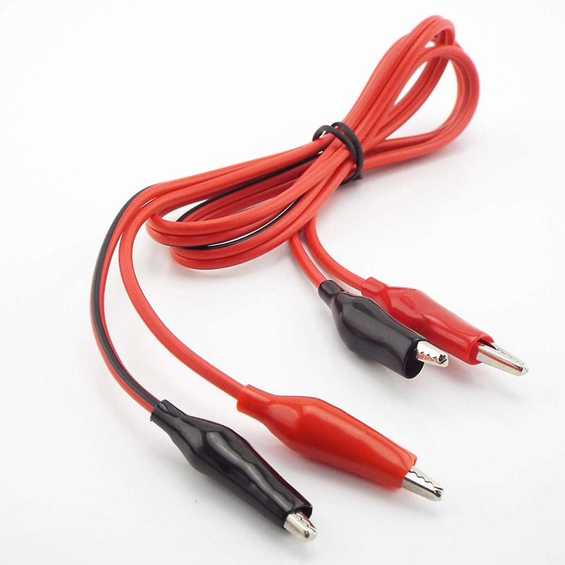 Agrafe aligator Cablu de testare electric Pince Crocodil DIY Jumper Sârmă Electric Roach Cordon Pedală pentru multimetru