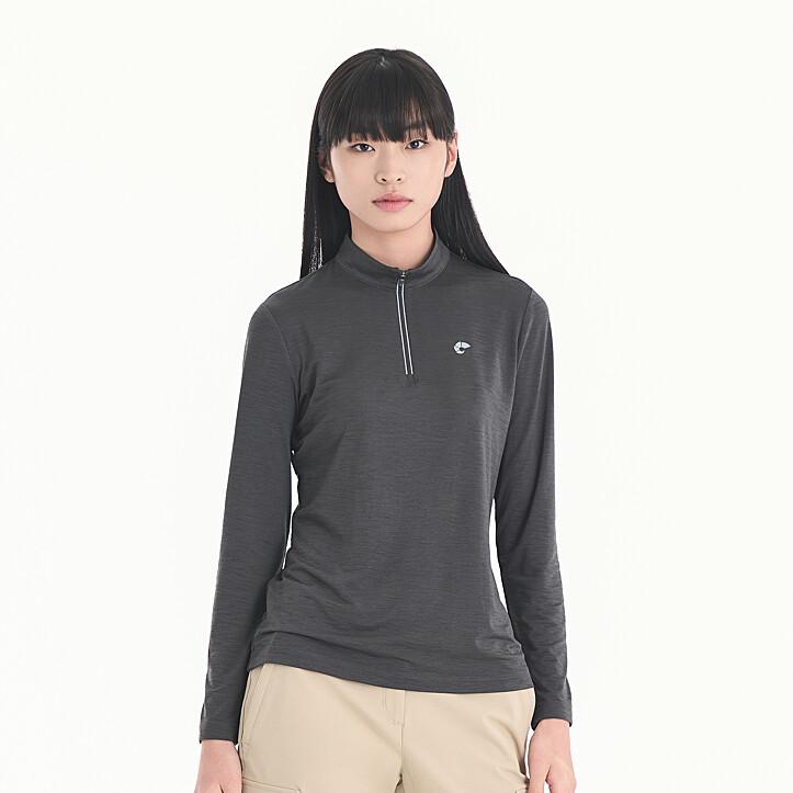 Nepa 7I45401 Women'S Mountain Lecturer Long Sleeve Zip-Up T-Shirt