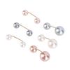 30 Pcs Brooch Pins Fashionable Durable Not Easily Fade Good Gloss Simple Classic Faux Pearl