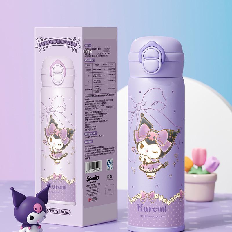Hello Kitty Cute Water Cup for Girls - Large 316 Stainless Steel Thermos Cup