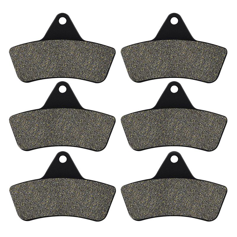 Motorcycle Front or Rear Brake Pads for Arctic Cat 250 300 375 400 454 Bearcat 500 650 H1 Auto Utility 2x4 4x4 1996-2007