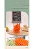Multi-Functional Stainless Steel 3-in-1 Vegetable Grater, Slicer, and Peeler