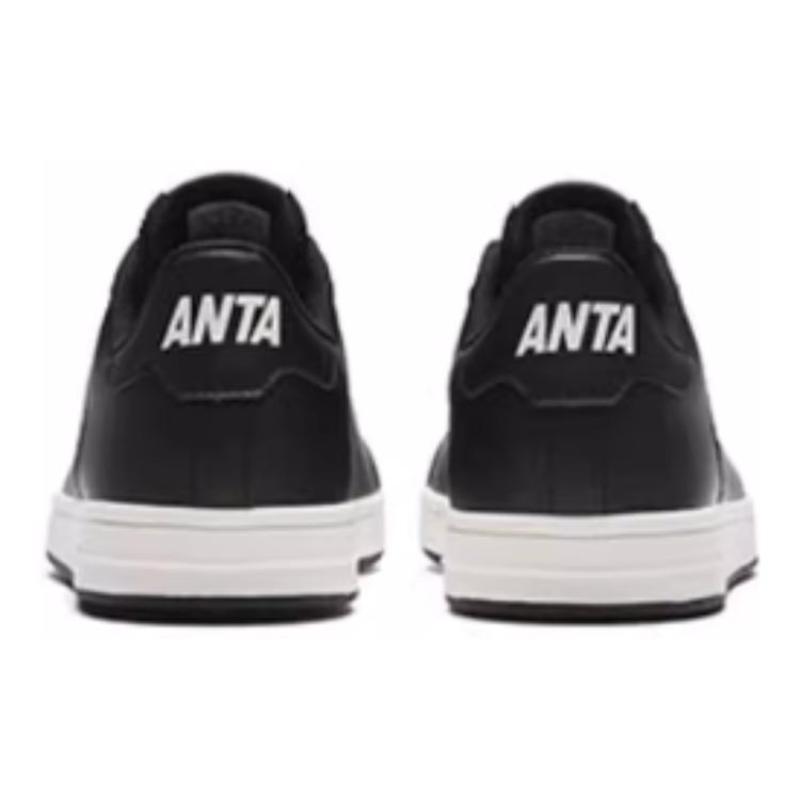 Anta Low-Top Skateboard Shoes Men's Black Sneakers 912358009-8