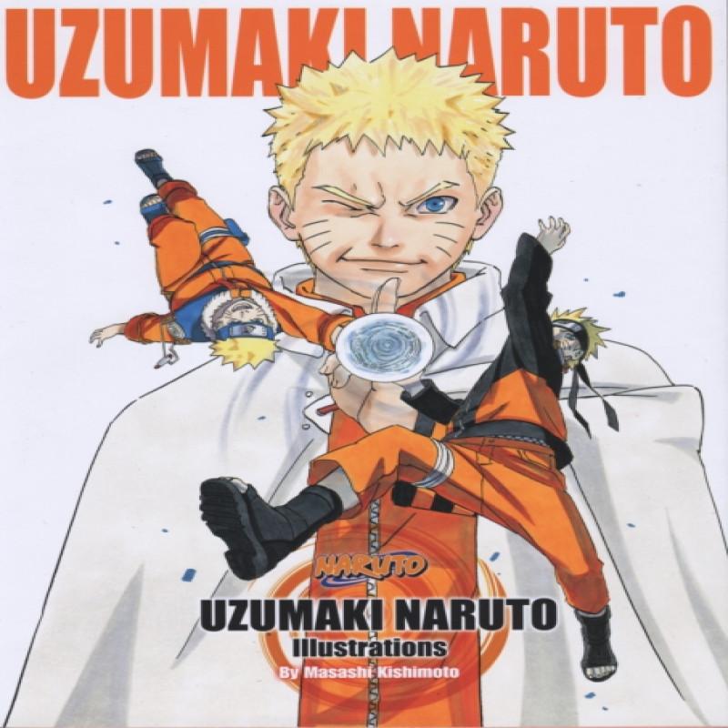 Uzumaki Naruto Illustrations by Masashi Kishimoto Paperback Book 9781421584393