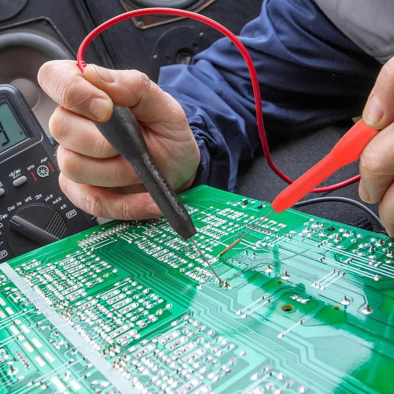 Sondă de testare 2X Multimetru Sondă de testare 1mm Vârf cu vârf fin Izolație Ac Piercing Multimetru Accesorii Nedistructive Pentru