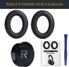 SOULWIT Replacement Ear Pads/Ear Cushions for Bose Noise Cancelling 700 (NC700 / NCH700) Wireless Headphones - Soft Protein Leather Ear Pads, High-Den