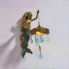 Wall Lamp Retro Base Design Night Light Statue Wall Lamp Ocean Themed Artwork Suitable For Bedroom Hotel And Restaurant Statue