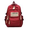 Stylish Nylon School Backpack For High School And College Students With Lightweight Design