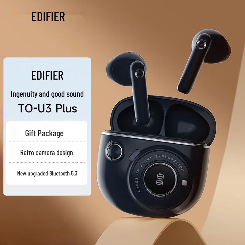 EDIFIER TO-U3 Plus Semi In-ear True Wireless Bluetooth Earbuds