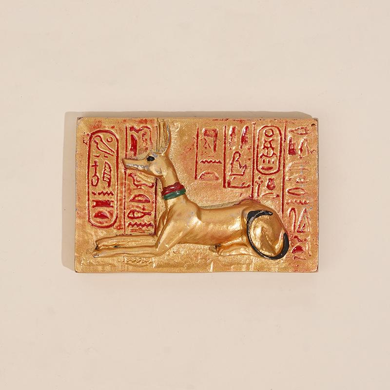 Мистический Египет 3D Магнит на холодильник: Пирамида, Фараон, Клеопатра и Сфинкс