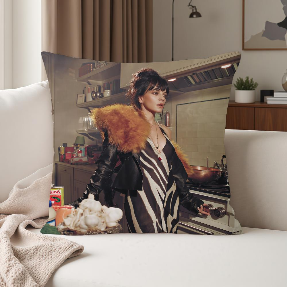 Singer Lily Allen West End Girl Pillow Case Suitable For Bedrooms Living Rooms Cars Home Decoration