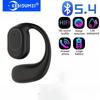 Bluetooth 5.4 Hodetelefon Trådløs Øreklips Øretelefon TWS Sports Earbud HiFi Stereo Noise Reduction Headset for smarttelefoner