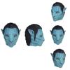 Bezaubernde Avatar The Way Of Water Latex-Kopfbedeckung