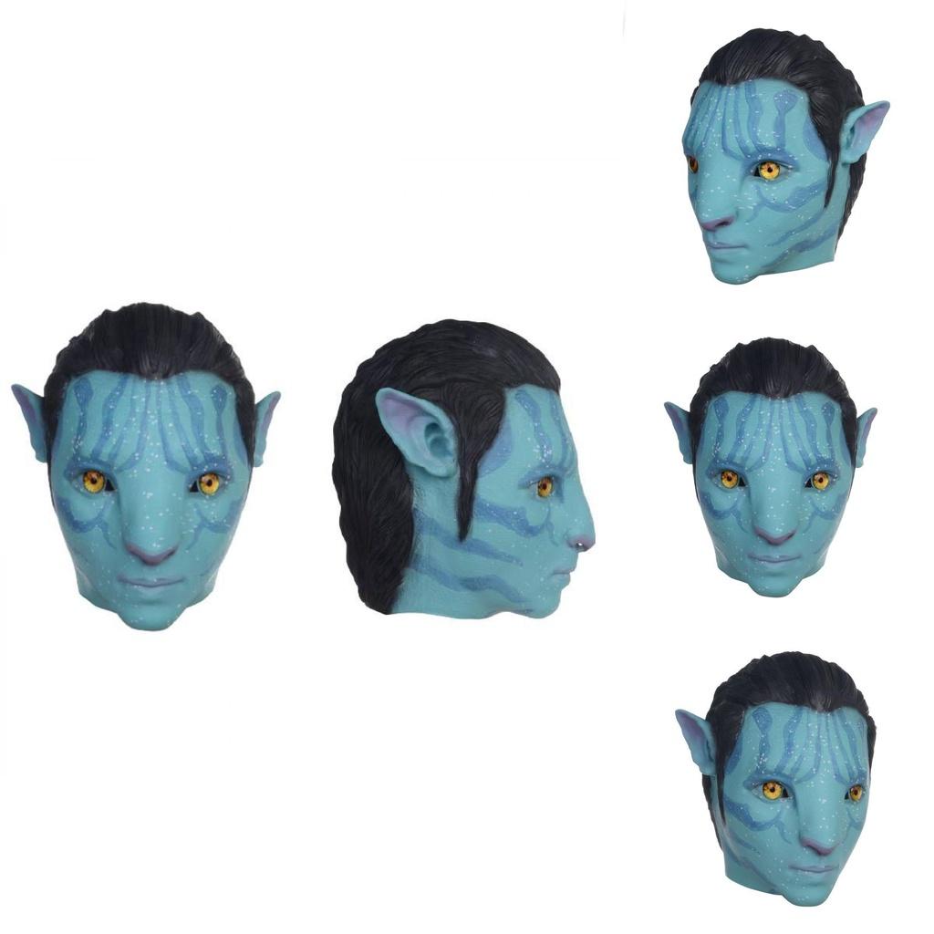 Bezaubernde Avatar The Way Of Water Latex-Kopfbedeckung